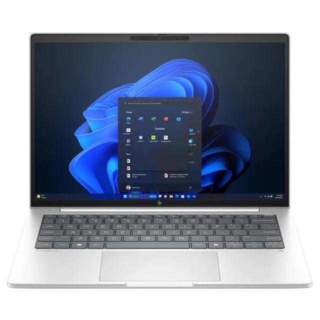 لپتاپ اچپی ۱۴ اینچی EliteBook 8 G1i AI PC | Core Ultra 7 255U | 16GB DDR5 5600MHz | 512GB SSD