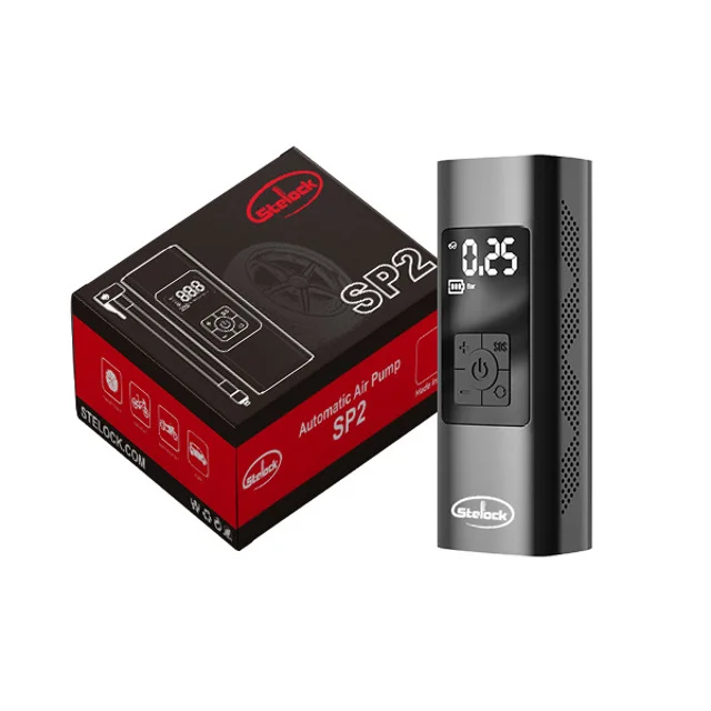 پمپ باد شارژی و پاوربانک استیلاک مدل SP2 102695091