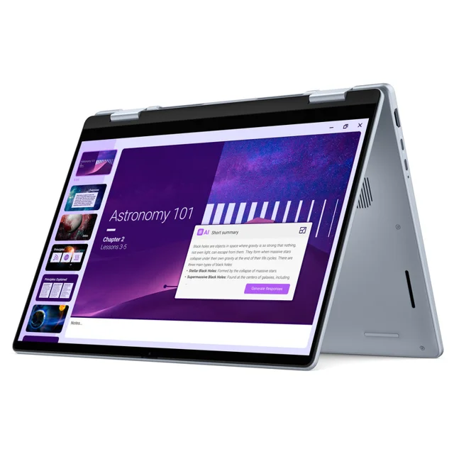 لپ تاپ 14 اینچی دل مدل Plus 2-in-1 LDB04250-Core Ultra 7 256V-16GB LPDDR5X 8533MHz-1TB SSD 102539444